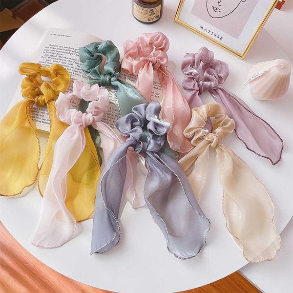 hair accessories french large intestine circle super fairy ribbon headband sweet temperament pig ornament girl's, Slivery;white
hair accessories french large intestine circle super fairy ribbon headband sweet temperament pig ornament girl's, Slivery;white