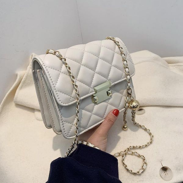 evening bags pu leather handbags 2021spring and summer messenger bag women casual brand western chain shoulder all-match bolsas feminina 
evening bags pu leather handbags 2021spring and summer messenger bag women casual brand western chain shoulder all-match bolsas feminina