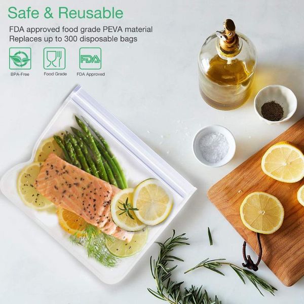 food savers & storage containers 6pcs matte reusable sandwich bags bag bpa leak-proof organizer thin889
food savers & storage containers 6pcs matte reusable sandwich bags bag bpa leak-proof organizer thin889