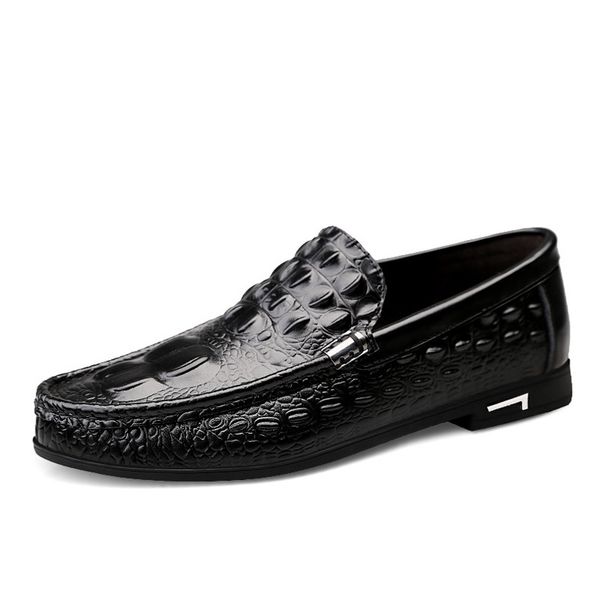 464748 size new pointed leather shoes slip-on mens casual peas shoes mens europe and america cross border plus size mens leather peas shoes, Black
464748 size new pointed leather shoes slip-on mens casual peas shoes mens europe and america cross border plus size mens leather peas shoes, Black