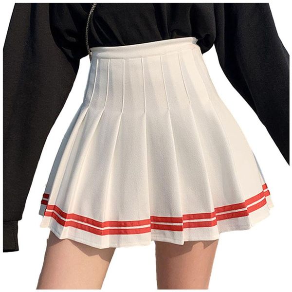 skirts fashion women plaid pleated a-line skirt anti-burnout high waist short undefined casual solid color, Black
skirts fashion women plaid pleated a-line skirt anti-burnout high waist short undefined casual solid color, Black