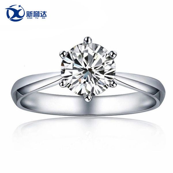 mosangshi classic six claw silver ring with hearts, eight arrows and one carat s925, Black
mosangshi classic six claw silver ring with hearts, eight arrows and one carat s925, Black