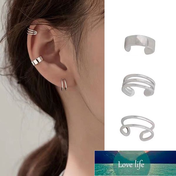 3 pcs fashion sederhana halus manset telinga klip anting-anting untuk wanita tidak tembus palsu tulang rawan perhiasan hadiah, Silver
3 pcs fashion sederhana halus manset telinga klip anting-anting untuk wanita tidak tembus palsu tulang rawan perhiasan hadiah, Silver
