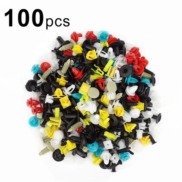 100pcs universal mixed auto fastener cars bumper clips retainer car fasteners rivet door panel fender liner
100pcs universal mixed auto fastener cars bumper clips retainer car fasteners rivet door panel fender liner