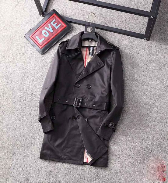 2020 brand new fashion men's slim double-breasted long trench coat jacket trench coat coat with belt new, Black;brown
2020 brand new fashion men's slim double-breasted long trench coat jacket trench coat coat with belt new, Black;brown