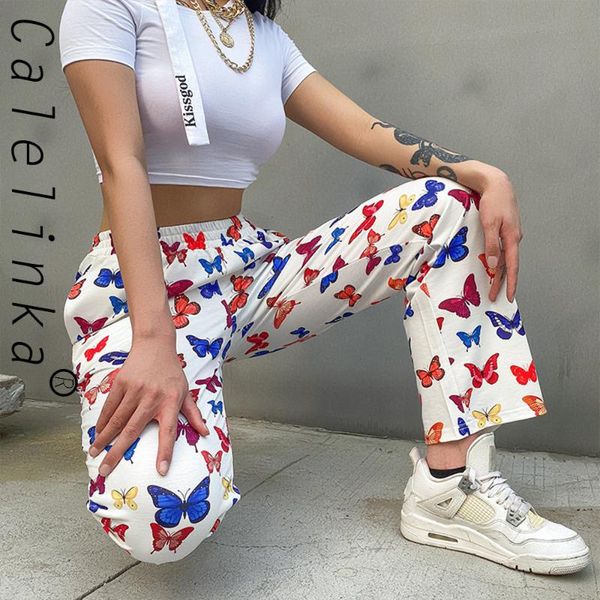 women's pants & capris calelinka hip hop elastic high waist women butterfly print sweatpants autumn harajuku loose straight female trou, Black;white
women's pants & capris calelinka hip hop elastic high waist women butterfly print sweatpants autumn harajuku loose straight female trou, Black;white