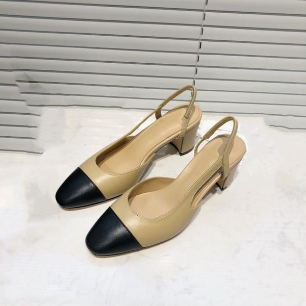 fashion summer women's sandals spring and autumn leather fashion office shoes metal buckle thick heels designer style elegant high heel, Black
fashion summer women's sandals spring and autumn leather fashion office shoes metal buckle thick heels designer style elegant high heel, Black