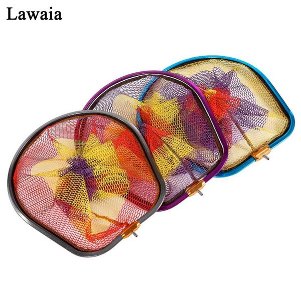 fishing accessories lawaia glued netting head colorful dip net aluminum alloy coated fish nets bag gear random color
fishing accessories lawaia glued netting head colorful dip net aluminum alloy coated fish nets bag gear random color