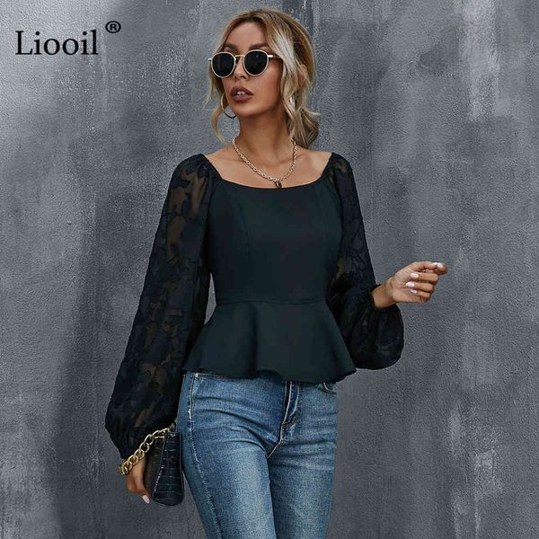shorts mesh sheer shirt women 2021 spring autumn lace square collar long lantern sleeve female vintage and blouses, White;black
shorts mesh sheer shirt women 2021 spring autumn lace square collar long lantern sleeve female vintage and blouses, White;black