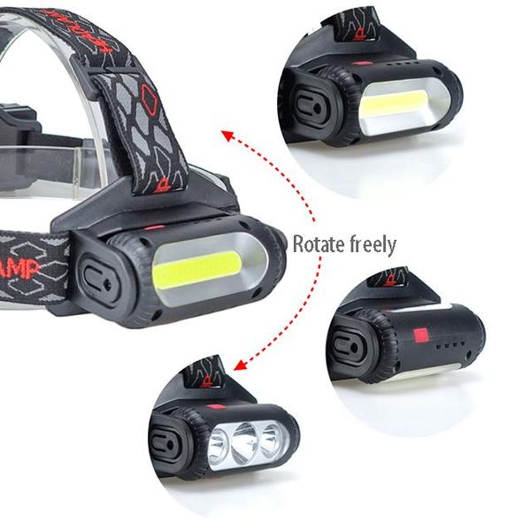 multi-function usb rechargeable head lamp t6 headlight with cob red and green light superbright for outdoor activities headlamps 
multi-function usb rechargeable head lamp t6 headlight with cob red and green light superbright for outdoor activities headlamps