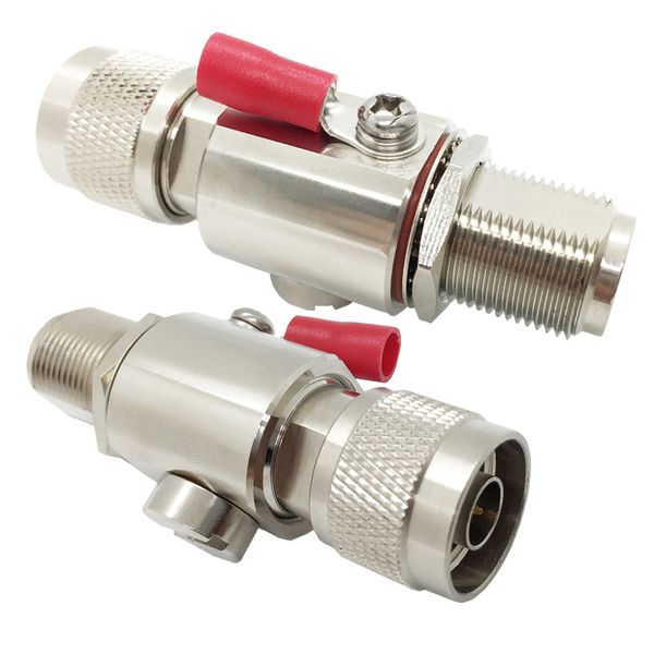 n type connector lightning arrestor 0 to 6 ghz (n-male/n-female) 50ohm, protects 3g, 4g, lte, gps, 2.4ghz / 5ghz wi-fi, 900mhz, ham other ou
n type connector lightning arrestor 0 to 6 ghz (n-male/n-female) 50ohm, protects 3g, 4g, lte, gps, 2.4ghz / 5ghz wi-fi, 900mhz, ham other ou