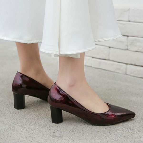 dress shoes zawsthia 2021 patent pu leather classic plus size 33-48 womens heels club dance woman hig heeled ladies pumps, Black
dress shoes zawsthia 2021 patent pu leather classic plus size 33-48 womens heels club dance woman hig heeled ladies pumps, Black