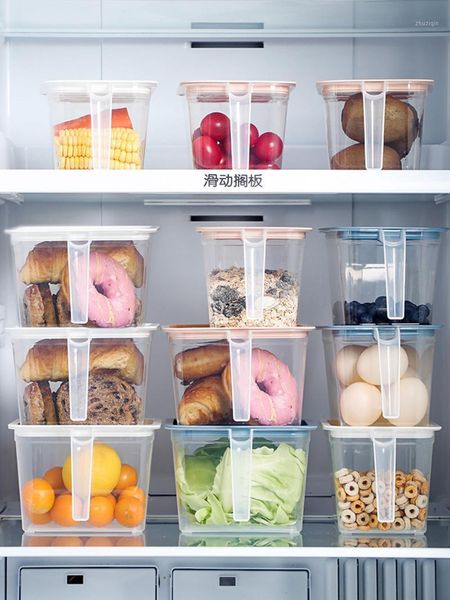 storage bottles & jars household -grade fresh-keeping box kitchen transparent airtight jar plastic grain with lid and handle
storage bottles & jars household -grade fresh-keeping box kitchen transparent airtight jar plastic grain with lid and handle
