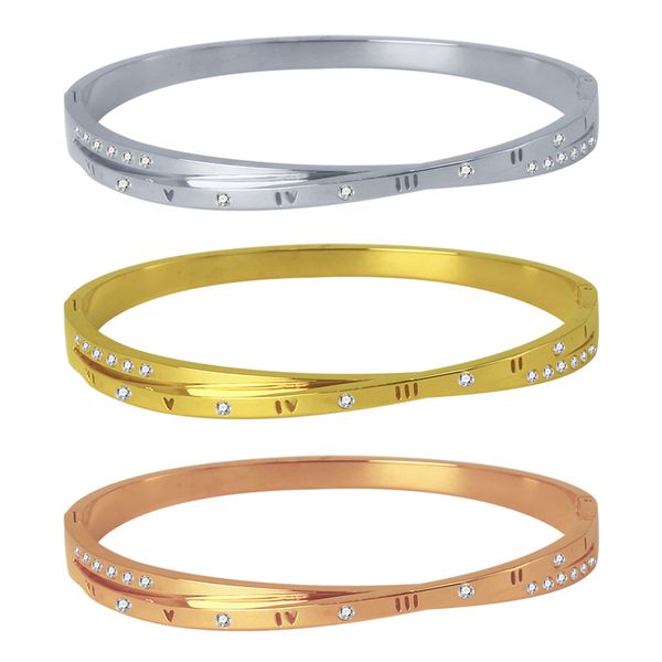 roman numerals bracelet with diamonds design bracelets stainless steel jewelry woman crystal fashion charm luxury gold color natural stones, Golden;silver
roman numerals bracelet with diamonds design bracelets stainless steel jewelry woman crystal fashion charm luxury gold color natural stones, Golden;silver
