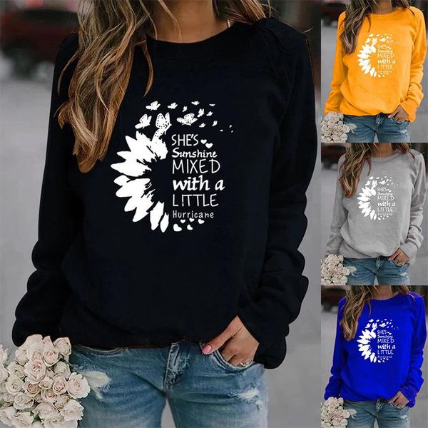 women's hoodies & sweatshirts women hoodie she's sunshine printed fleece long sleeve o neck loose sweatshirt girls pullovers winte, Black
women's hoodies & sweatshirts women hoodie she's sunshine printed fleece long sleeve o neck loose sweatshirt girls pullovers winte, Black