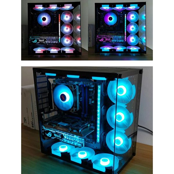 case fans 120mm ultra-quiet rgb chassis cooling with remote controller speed adjustable colorful cooler arr lappads
case fans 120mm ultra-quiet rgb chassis cooling with remote controller speed adjustable colorful cooler arr lappads