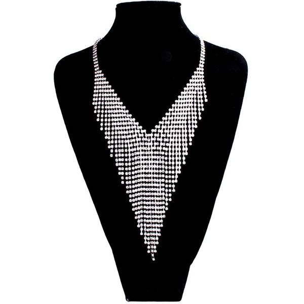 pendant necklaces europe and the united states exaggerated big shop accessories long full of fringed necklace party street shoot, Silver
pendant necklaces europe and the united states exaggerated big shop accessories long full of fringed necklace party street shoot, Silver