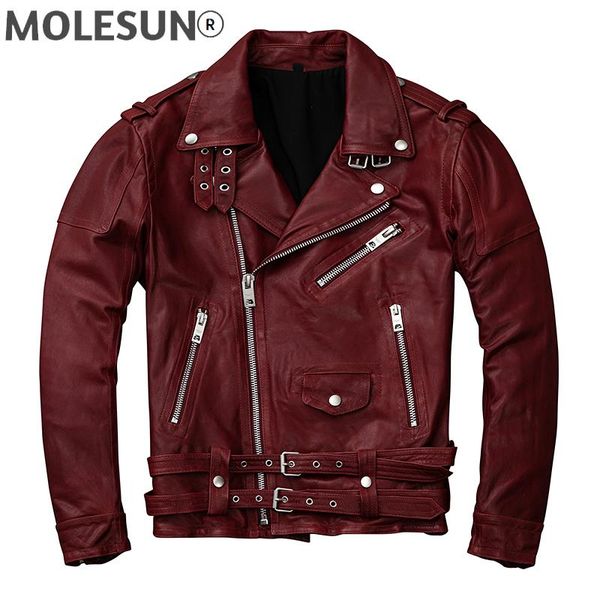 men's leather & faux akoosun genuine sheepskin jacket men clothing motorcycle jackets mens autumn coat burgundy clothes veste homme lxr, Black
men's leather & faux akoosun genuine sheepskin jacket men clothing motorcycle jackets mens autumn coat burgundy clothes veste homme lxr, Black