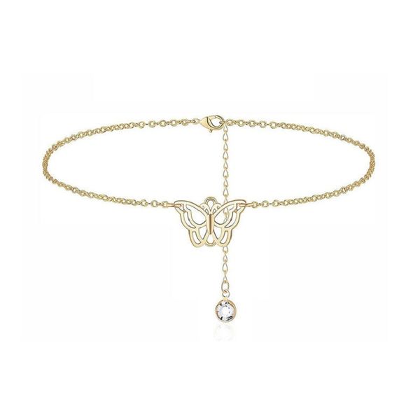 butterfly charm anklet chain silver gold diamond beach chains anklets bracelet for women fashion jewelry, Red;blue
butterfly charm anklet chain silver gold diamond beach chains anklets bracelet for women fashion jewelry, Red;blue