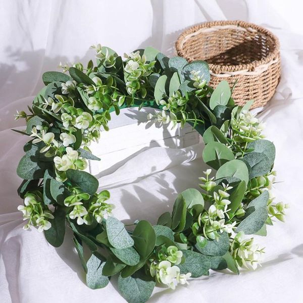 decorative flowers & wreaths 30-40cm simulation plants leaf garland pendant door knocker round decoration welcome for home party
decorative flowers & wreaths 30-40cm simulation plants leaf garland pendant door knocker round decoration welcome for home party