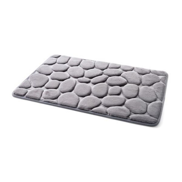 carpets 3d soft carpet cobblestone memory foam mats home bathroom toilet door mat absorbent non-slip kitchen floor rug 40*60cm
carpets 3d soft carpet cobblestone memory foam mats home bathroom toilet door mat absorbent non-slip kitchen floor rug 40*60cm