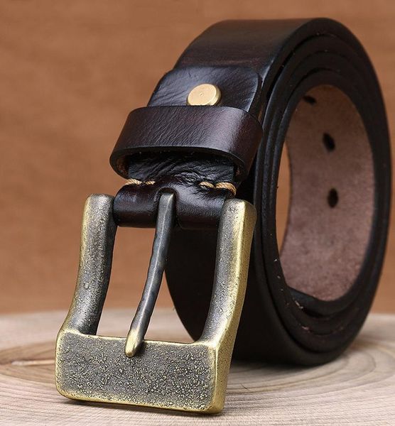 belts designer thick cowhide belt male genuine leather pin buckle american solid copper retro for men, Black;brown
belts designer thick cowhide belt male genuine leather pin buckle american solid copper retro for men, Black;brown