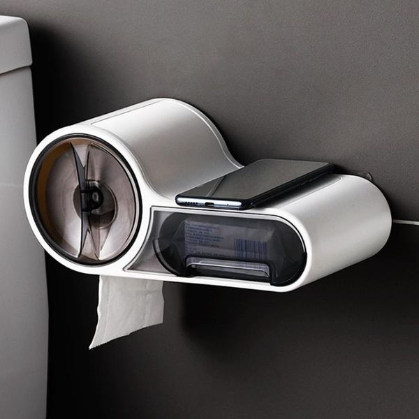 toilet paper holders bathroom waterproof tissue box wall-mounted storage plastic holder nail-installation
toilet paper holders bathroom waterproof tissue box wall-mounted storage plastic holder nail-installation