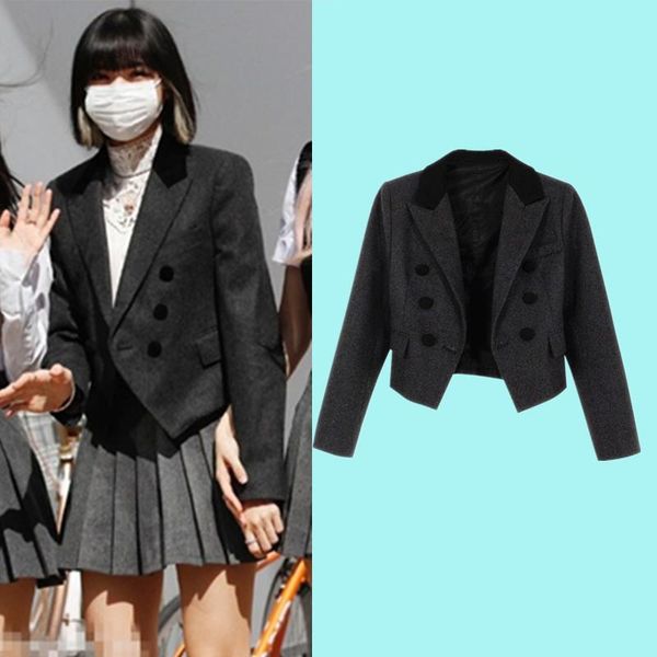 korean star fashion women blazer single breasted short jacket female suits coat long sleeve office lady work wear suit women's & blazer, White;black
korean star fashion women blazer single breasted short jacket female suits coat long sleeve office lady work wear suit women's & blazer, White;black