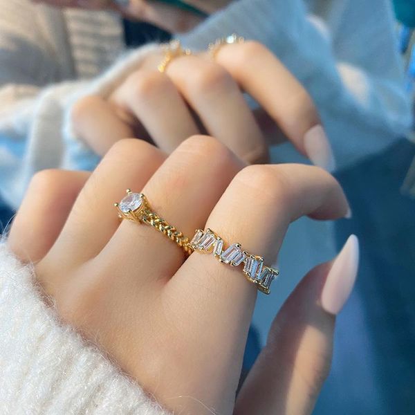 wedding rings zircon round finger for women girl gold engagement female adjustable ring luxury fashion jewelry gifts 2021 bff, Slivery;golden
wedding rings zircon round finger for women girl gold engagement female adjustable ring luxury fashion jewelry gifts 2021 bff, Slivery;golden