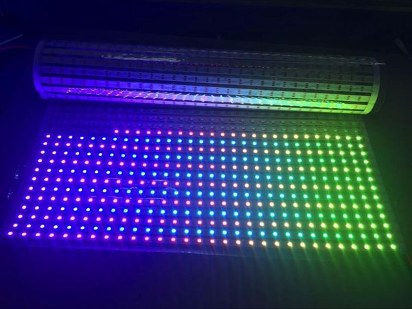 modules 30*40 pixels rgb full color sk6812 flexible led pixel panel light;dc5v;panel size:50cm*60cm
modules 30*40 pixels rgb full color sk6812 flexible led pixel panel light;dc5v;panel size:50cm*60cm