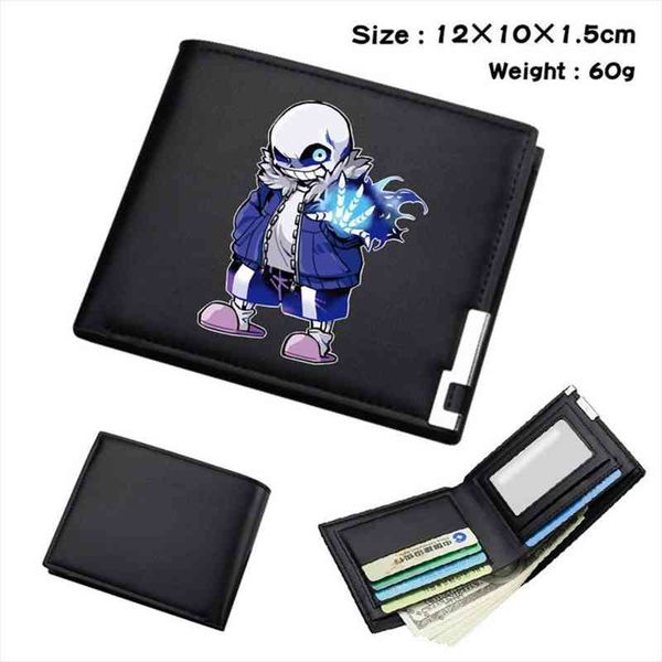 game undertale sans black pu wallet mens short bifold card holder boys girls teenager leather casual purses otaku gifts, Red;black
game undertale sans black pu wallet mens short bifold card holder boys girls teenager leather casual purses otaku gifts, Red;black