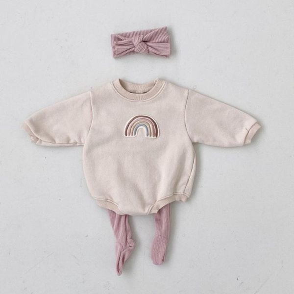 rompers 2021 baby cute rainbow bodysuit for girls fashion infant clothes autumn long sleeve boy jumpsuit 0-24m, Blue
rompers 2021 baby cute rainbow bodysuit for girls fashion infant clothes autumn long sleeve boy jumpsuit 0-24m, Blue
