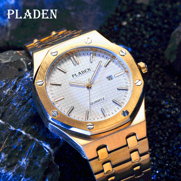 wristwatches pladen mens watches gold calendar original waterproof 22mm watchband quartz relojes discounts and fast, Slivery;brown
wristwatches pladen mens watches gold calendar original waterproof 22mm watchband quartz relojes discounts and fast, Slivery;brown