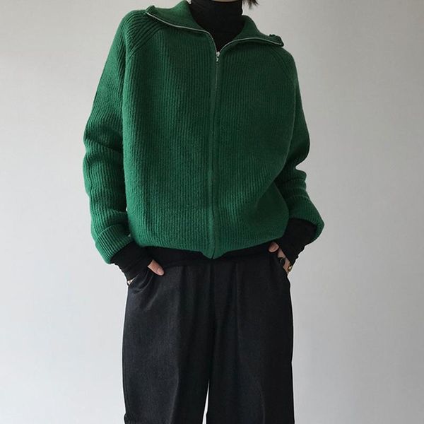 women's knits & tees vintage autumn winter loose wild knitted thicken warm women zipper cardigan fashion long sleeve casual female swea, White
women's knits & tees vintage autumn winter loose wild knitted thicken warm women zipper cardigan fashion long sleeve casual female swea, White
