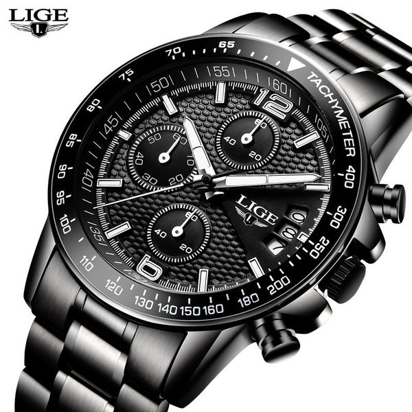watches men sport quartz full steel watch man waterproof wrist fashion black clock wristwatches, Slivery;brown
watches men sport quartz full steel watch man waterproof wrist fashion black clock wristwatches, Slivery;brown
