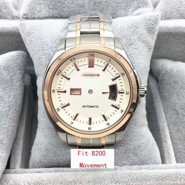watch bands for fit 8200 8205 movement case set accessories band sapphire hollow out solid steel strap 41mm, Black;brown
watch bands for fit 8200 8205 movement case set accessories band sapphire hollow out solid steel strap 41mm, Black;brown
