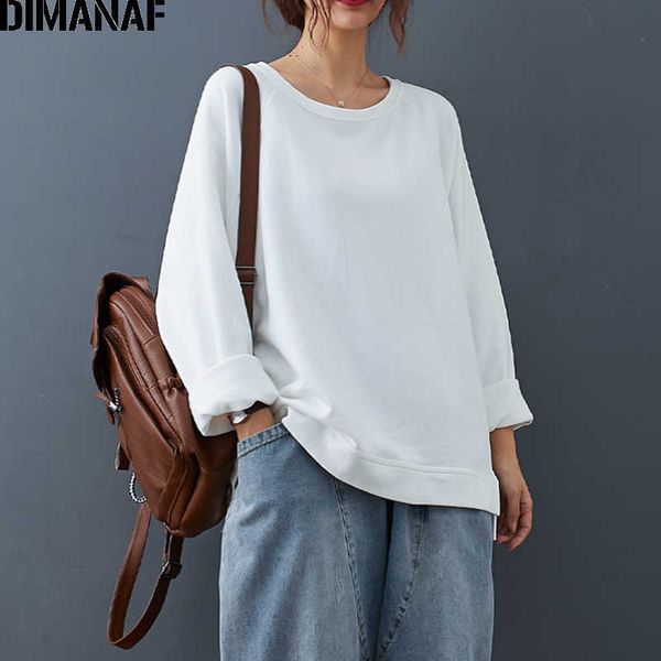 plus size women t-shirt long sleeve basic lady tunic tee cotton loose tshirt clothing solid black white spring 210531
plus size women t-shirt long sleeve basic lady tunic tee cotton loose tshirt clothing solid black white spring 210531