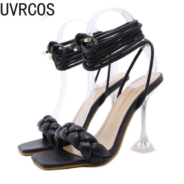 dress shoes 2021 summer fashion design weave women sandals transparent high heels ytmtloy lace up sadalias femininas zapato mujer, Black
dress shoes 2021 summer fashion design weave women sandals transparent high heels ytmtloy lace up sadalias femininas zapato mujer, Black
