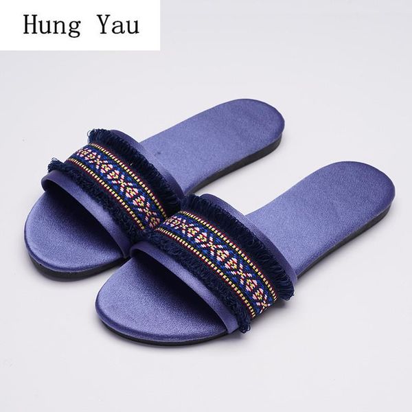 slippers women flips flops shoes summer breathable silk woman fashion embroider platform sandals slides non-slip flat indoor, Black
slippers women flips flops shoes summer breathable silk woman fashion embroider platform sandals slides non-slip flat indoor, Black
