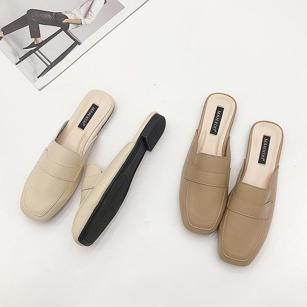 slippers leather mule women flat shoes patchwork closed toe slipper casual slides shallow slip on loafers comfortable zapatos de mujer, Black
slippers leather mule women flat shoes patchwork closed toe slipper casual slides shallow slip on loafers comfortable zapatos de mujer, Black