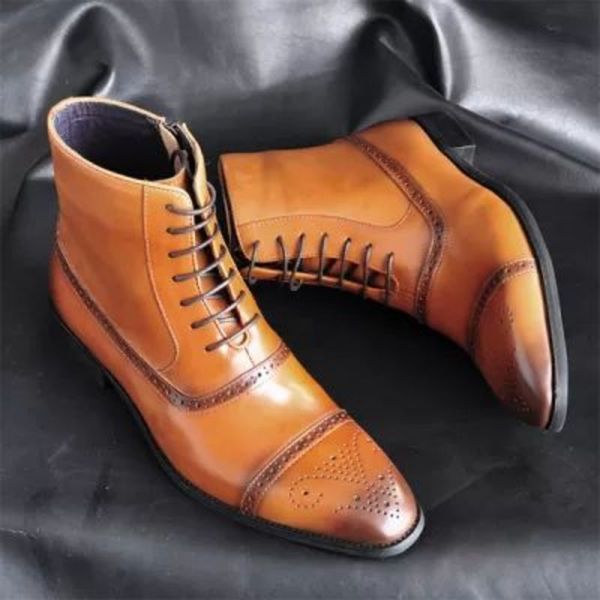 dress shoes outono novo plutônio moda masculina alta parte superior rendas até lado zÃper botas brock confortável clássico de qualidade o70e, Black
dress shoes outono novo plutônio moda masculina alta parte superior rendas até lado zÃper botas brock confortável clássico de qualidade o70e, Black