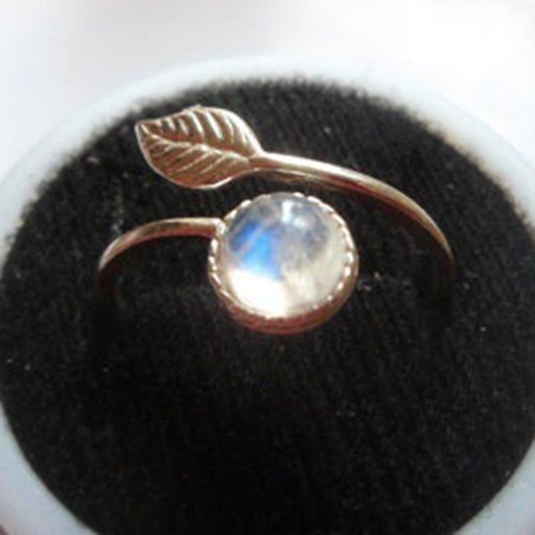 wedding rings forseven fashion women leaf moonstone adjustable open ring lady party jewelry accessories gift, Slivery;golden
wedding rings forseven fashion women leaf moonstone adjustable open ring lady party jewelry accessories gift, Slivery;golden