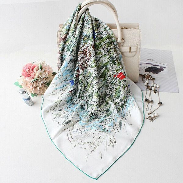 scarves 100% silk scarf twill kerchief women vintage flower printed shawl hijab wraps head neck bandana square headscarf 35"*35", Blue;gray
scarves 100% silk scarf twill kerchief women vintage flower printed shawl hijab wraps head neck bandana square headscarf 35"*35", Blue;gray