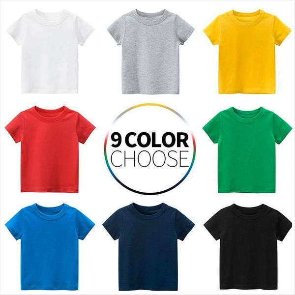 kids t shirt baby boys cotton short sleeve girls children basic color clothes tees infant toddler clothing, Blue
kids t shirt baby boys cotton short sleeve girls children basic color clothes tees infant toddler clothing, Blue