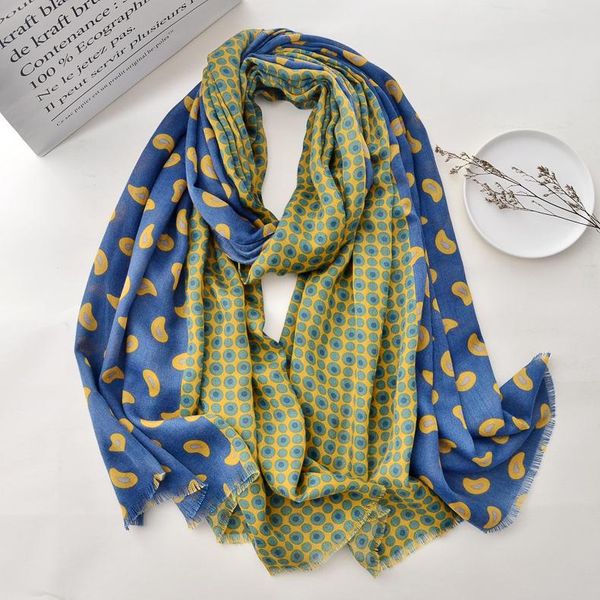 scarves ouoi foreign trade export color matching dot cashew scarf cotton long gauze towel beach factory wholesale, Blue;gray
scarves ouoi foreign trade export color matching dot cashew scarf cotton long gauze towel beach factory wholesale, Blue;gray