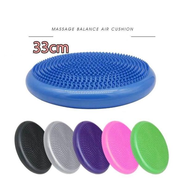 yoga pad inflatable massage cushion disc massager thick explosion proof ball trainer balls
yoga pad inflatable massage cushion disc massager thick explosion proof ball trainer balls