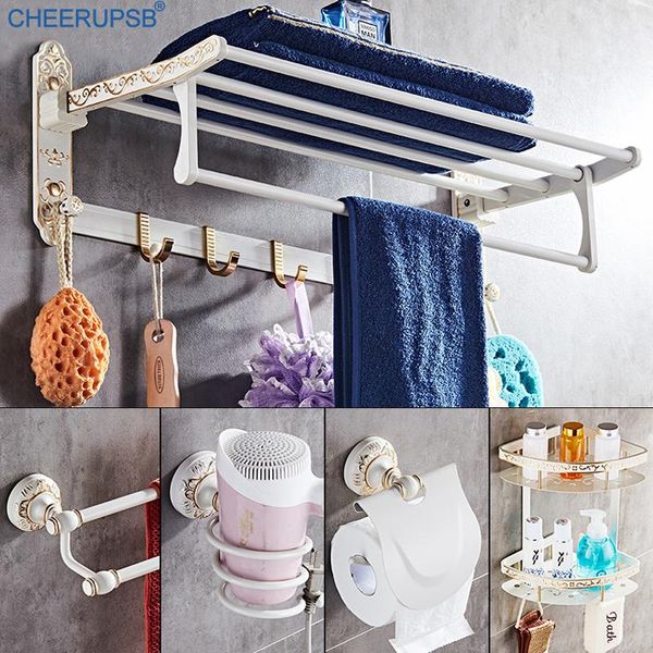 bath accessory set bathroom modern luxury accessories wall mount white towel shelf folding holder hair dryer rack roll paper box kit
bath accessory set bathroom modern luxury accessories wall mount white towel shelf folding holder hair dryer rack roll paper box kit