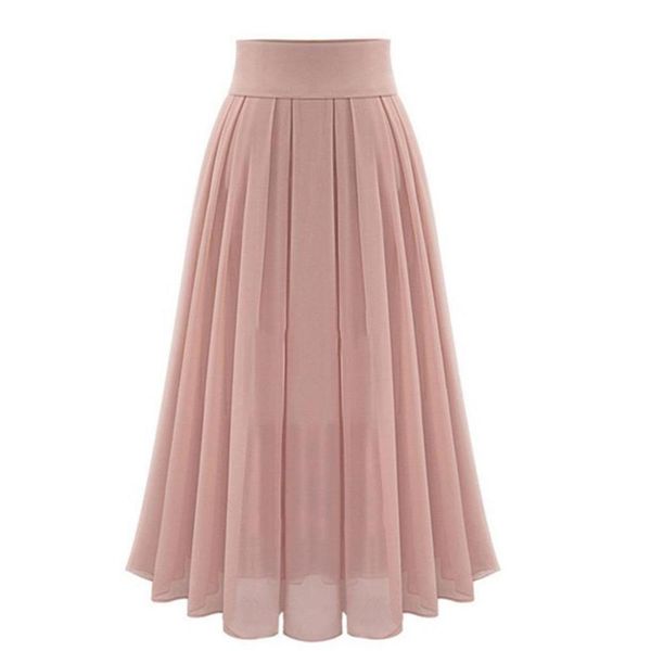 pretty casual long al0166 women skirt high waist black pink blue green elegant pleated midi maxi chiffon skirts
pretty casual long al0166 women skirt high waist black pink blue green elegant pleated midi maxi chiffon skirts