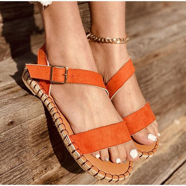 sandals bohemia for women straw flat heels ladies shoes buckle strap casual beach 2021 summer female footwear comfort, Black 
sandals bohemia for women straw flat heels ladies shoes buckle strap casual beach 2021 summer female footwear comfort, Black