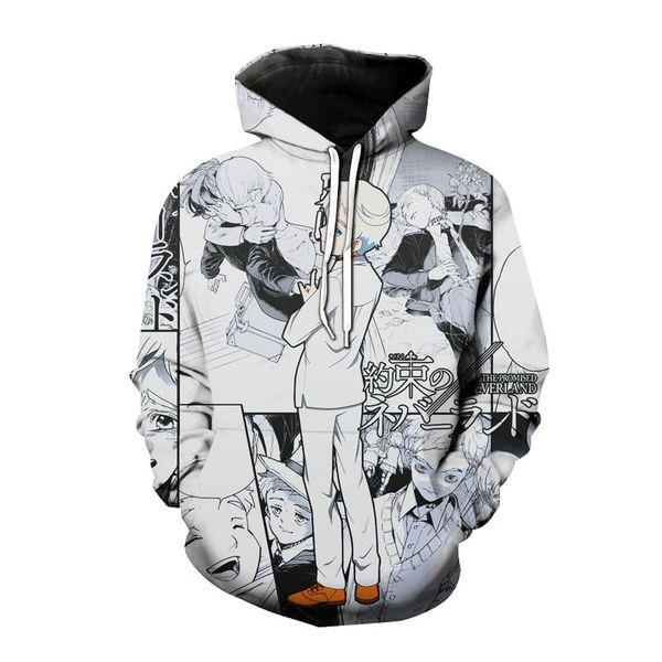 men's hoodies & sweatshirts anime the promised neverland 3d print men women fashion hoodie oversized sweatshirt harajuku streetwear cos, Black
men's hoodies & sweatshirts anime the promised neverland 3d print men women fashion hoodie oversized sweatshirt harajuku streetwear cos, Black